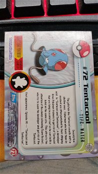 Tentacool #72 Series 1 (Topps) Pokemon gebruikt - 1