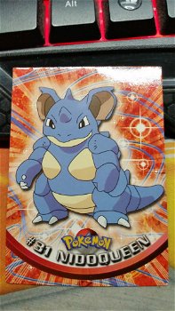 Nidoqueen #31 Foil Series 1 (Topps) Pokemon gebruikt 2 - 0