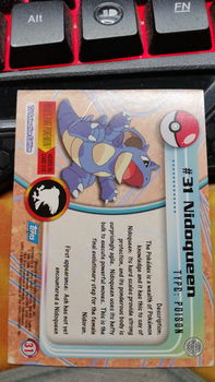 Nidoqueen #31 Foil Series 1 (Topps) Pokemon gebruikt 2 - 1