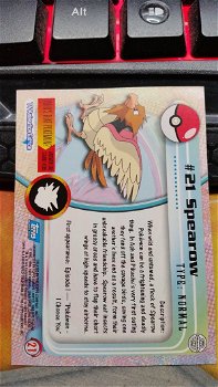 Spearow #21 Series 1 (Topps) Pokemon nearmint - 1