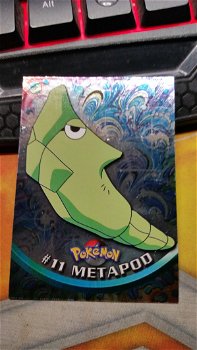 Metapod #11 Rainbow Foil Series 1 (Topps) Pokemon nearmint - 0