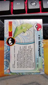 Metapod #11 Rainbow Foil Series 1 (Topps) Pokemon nearmint - 1