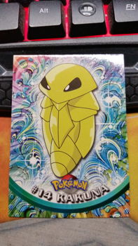 Kakuna #14 Foil Series 1 (Topps) Pokemon gebruikt 3 - 0