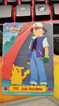 Ash Ketchum TV1 Series 1 (Topps) Pokemon gebruikt - 0