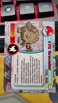 Graveler #75 Series 1 (Topps) Pokemon nearmint - 1