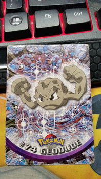 Geodude #74 Series 1 (Topps) Pokemon gebruikt 5 - 0