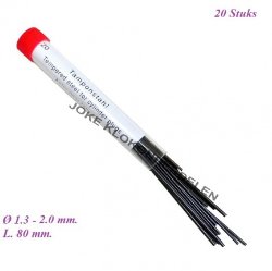 === Tamponstaal = 1.3 / 2.0 mm. = 33758
