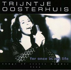 Trijntje Oosterhuis – For Once In My Life  (CD)  Duotone Cover  