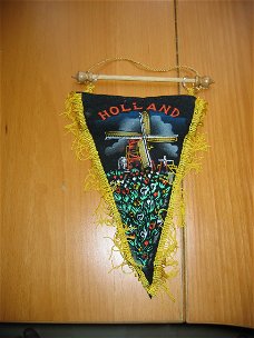 Vintage Holland SouvenirVlaggetje jaren '70