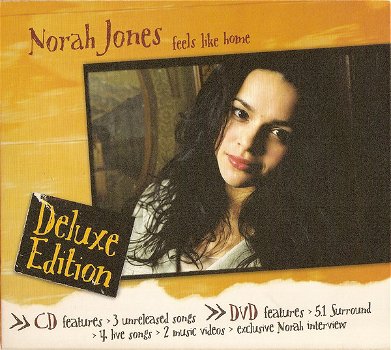 Norah Jones ‎– Feels Like Home (CD & DVD) - 0