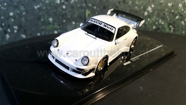 Porsche RWB 930 wit 1:43 Ixo - 1