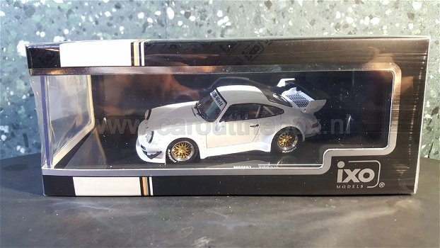 Porsche RWB 930 wit 1:43 Ixo - 3