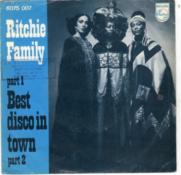 The Ritchie Family ‎– The Best Disco In Town (1976) - 0