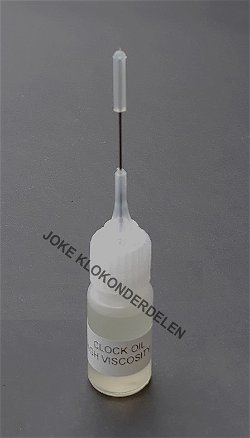 = Clock oil = High viscositeit = 20 ml. =41756