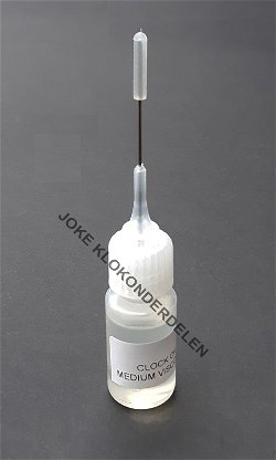 = Clock oil = medium viscositeit = 20 ml. = 41757