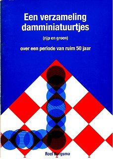 Een verzameling damminiatuurtjes (rijp en groen)