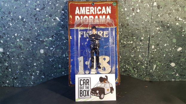 Diorama figuur German Police men 1:18 American Diorama - 2