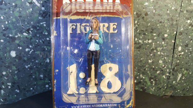 Diorama figuur Camera crew set 1:18 - 4