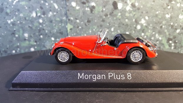 Morgan Plus 8 rood 1:43 Norev - 0