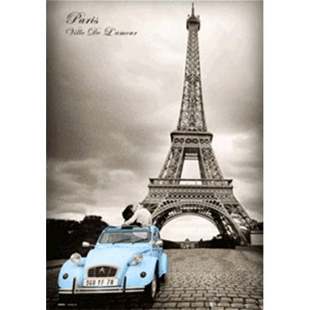 3D poster Paris Romance bij Stichting Superwens! - 0