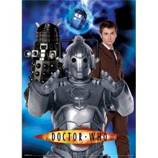 Doctor Who 3D poster bij Stichting Superwens!