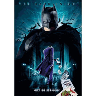 Batman 3D poster bij Stichting Superwens! - nr. 1