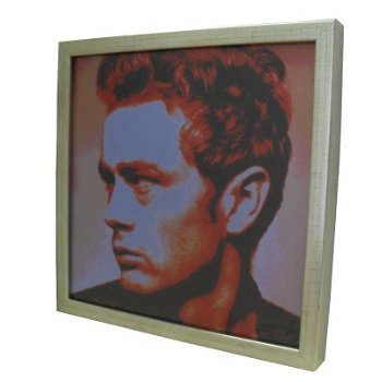 James Dean art print ingelijst bij Stichting Superwens! - 0