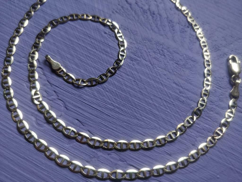 10 karaat gouden ketting (18", 45,5cm) - nieuw - Afbeelding 2