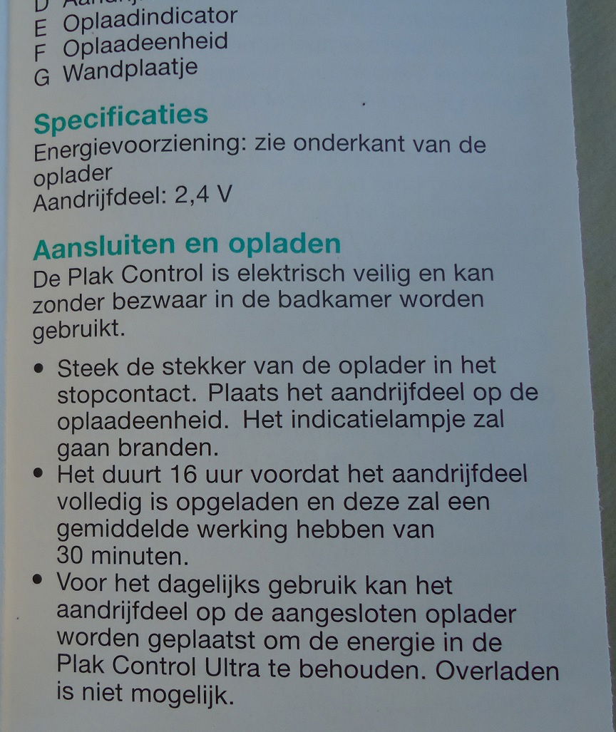 Een oplader voor een elektrische tandenborstel van Oral-B. - Afbeelding 8