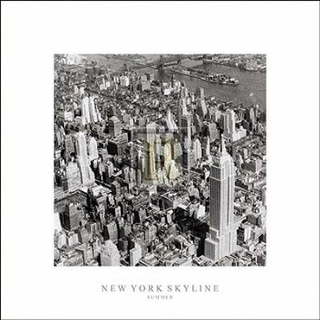 New York Skyline summer art print bij Stichting Superwens! - 0