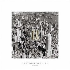 New York Skyline summer art print bij Stichting Superwens!