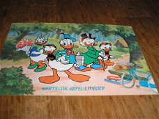 Disney, donald duck kaarten, - jaar 1965? 