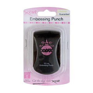 Xcut 1" Embossing Punch - Bauble XCU2573201
