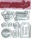 Handmade with Love stamp set 8pcs HWLSS - 0 - Thumbnail