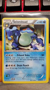 Seismitoad 36/124 Rare BW Dragons Exalted out of border - 0