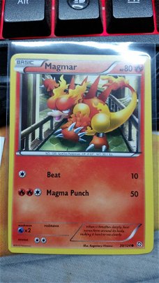 Magmar  20/124  BW Dragons Exalted out of border