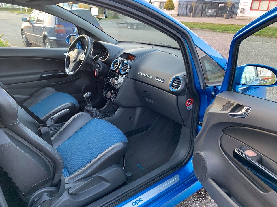 Opel Corsa D 1.6-16V T OPC 2007 Blauw,PANODAK,Apk,€6995.- - Afbeelding 5