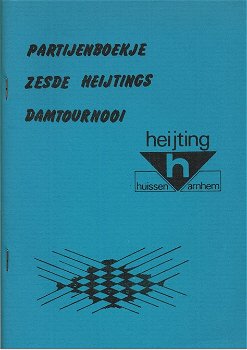 Partijenboekje zesde Heijtings damtournooi - 0