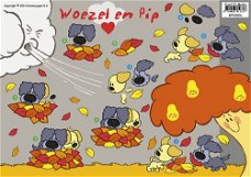 Woezel en Pip knipvel - Herfst WP10006