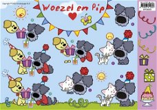Woezel en Pip knipvel - Feestje 1 WP10020