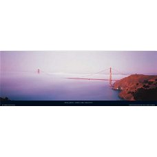 Golden Gate Bridge - San Francisco art print bij Stichting Superwens!