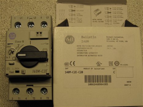 Rockwell Motor Protector/Circ.Breaker 140M-C2E-C20 - 0