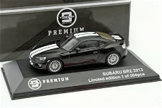 1:43 Triple 9 Subaru BRZ 2013 zwart