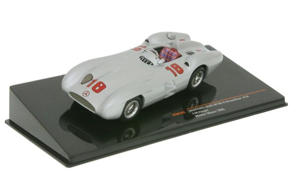 1:43 IXO Mercedes W196 R Winner GP Monza Italia 1955 #18 - 0