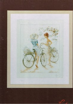 LANARTE BORDUURPAKKET, GIRLS ON BICYCLE 949 - 0