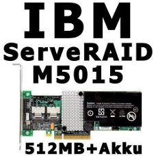 IBM ServeRAID M5015 8-port 6 Gbps SAS SATA RAID Ctrls | 14TB