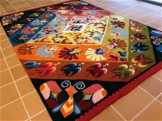 Inca interiordecor, Peruaanse handmade vloerkleed bestellen