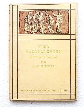 Vier voordrachten over Plato 1919 Kuiper - Ongelezen Exempl. - 0