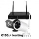 HD IP draadloos 8 camera bewaking systeem Primovo Space ( sony) - 0 - Thumbnail