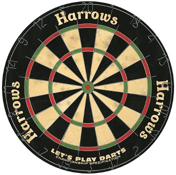 Harrows dartbord inclusief 2 setjes darts nieuw - 1